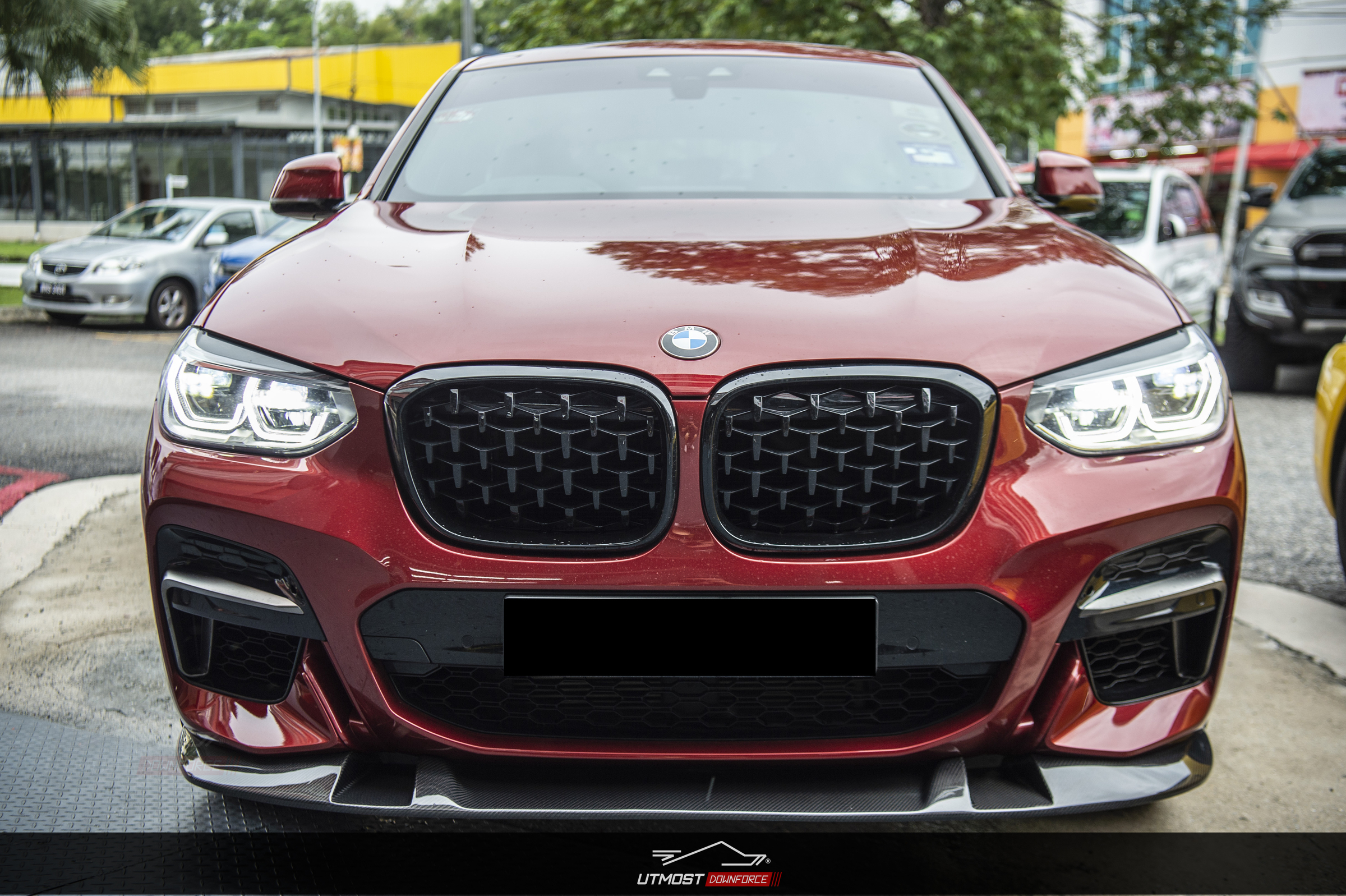 BMW G01 X3 / G02 X4 3D Design Carbon Front Lip – Utmost Downforce