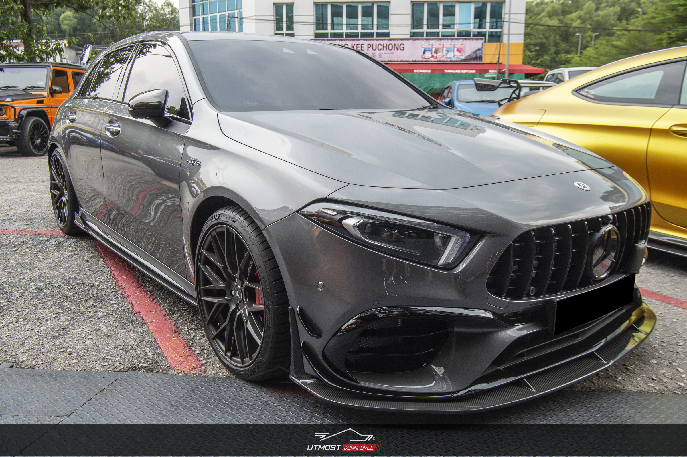 Mercedes Benz W177 A45s | Paktechz | Front Lip | Dry Carbon