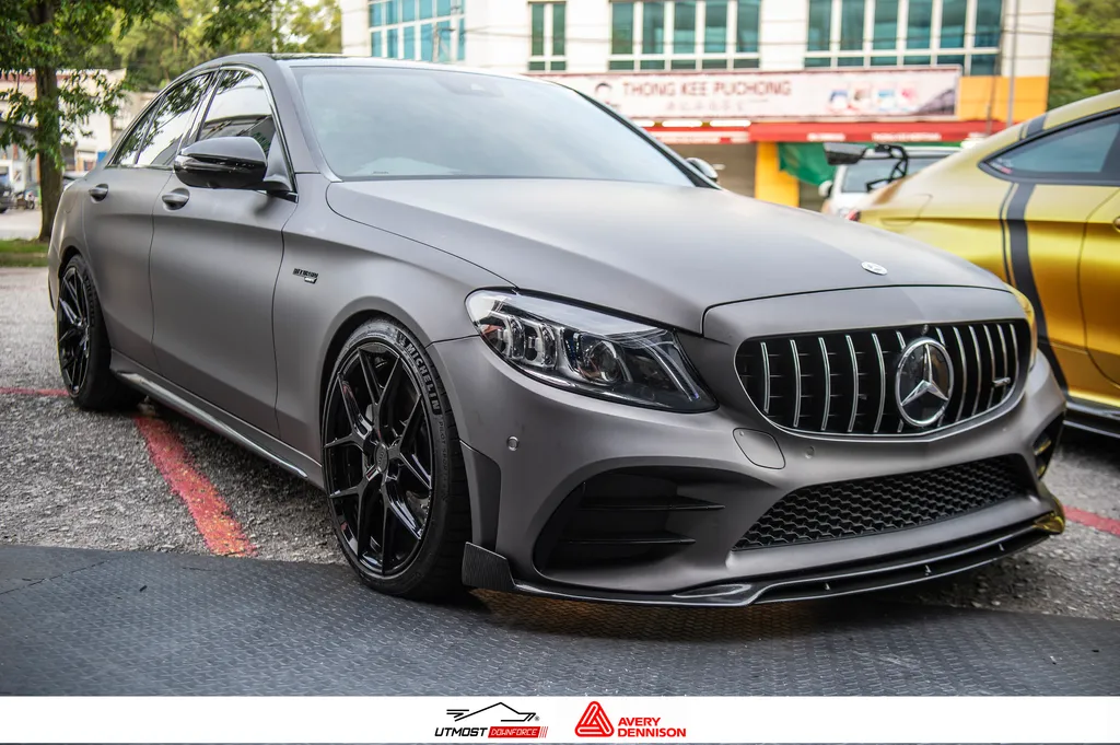 Avery Dennison SW900 Matte Gunmetal Metallic Vinyl Wrap | SW900-840-M