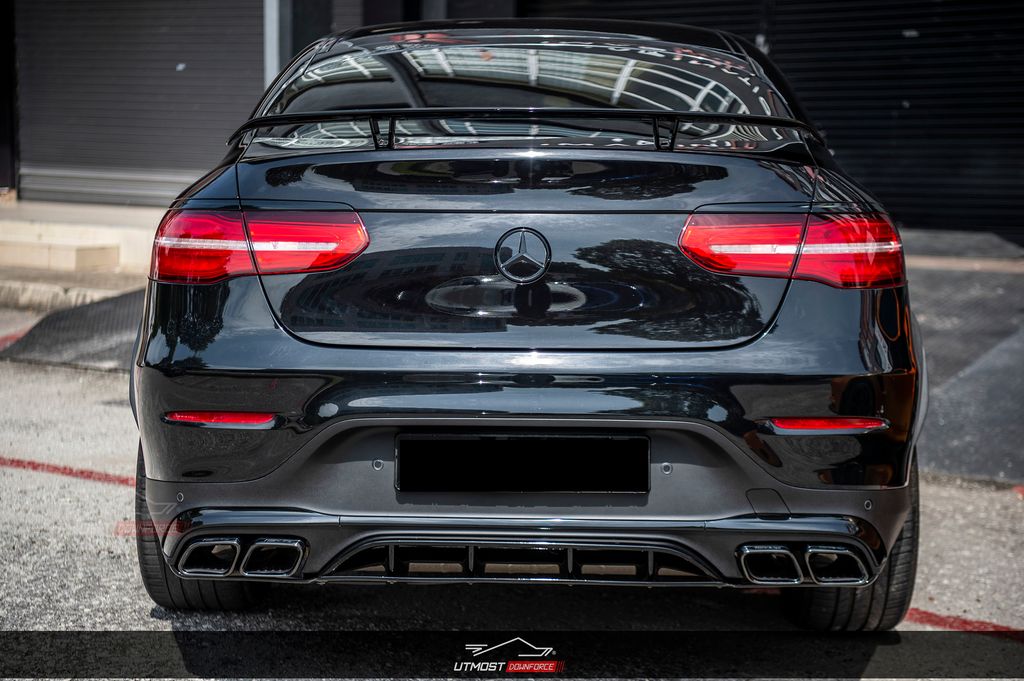 Mercedes Benz C253 GLC Coupe ABS Gloss Black GT Wing (Genuine MB AMG Parts)  – Utmost Downforce Garage