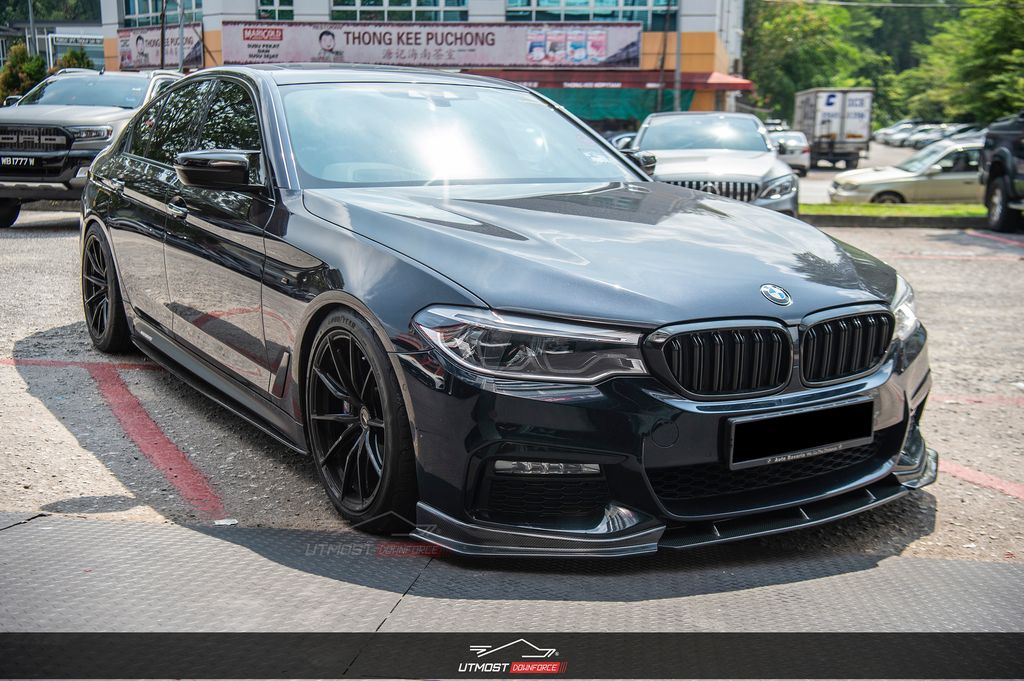 BMW G30 5 Series Pre LCI GT Carbon Front Lip – Utmost Downforce Garage