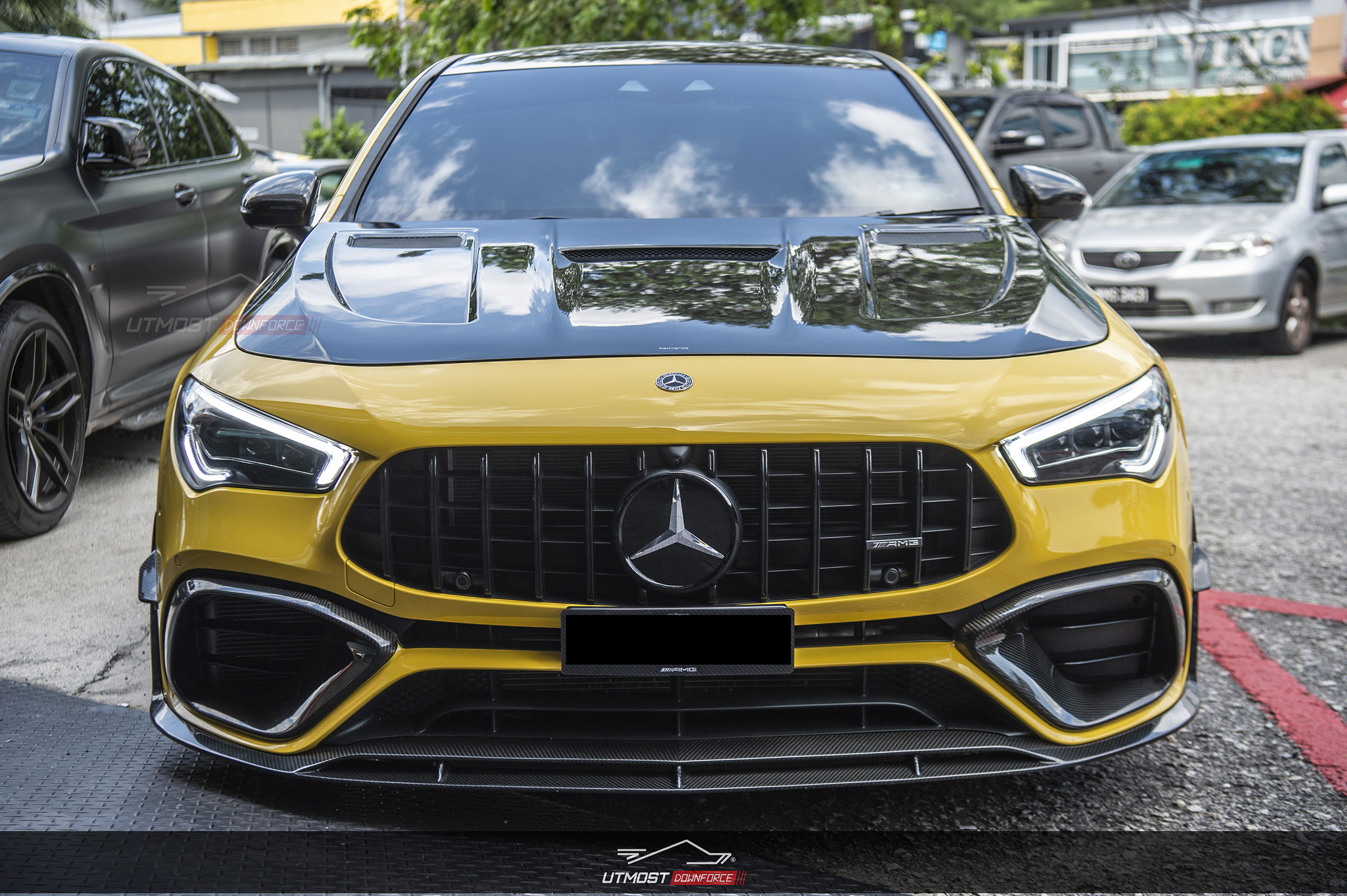 Baguettes Intérieures Carbone Pour Mercedes Classe A/CLA AMG 35/45 (W177 Etc.) - Neuf, Allemagne
