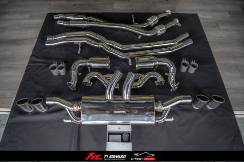 Porsche Cayenne Coupe 9Y0 FI Exhaust Catless Downpipe (OPF
