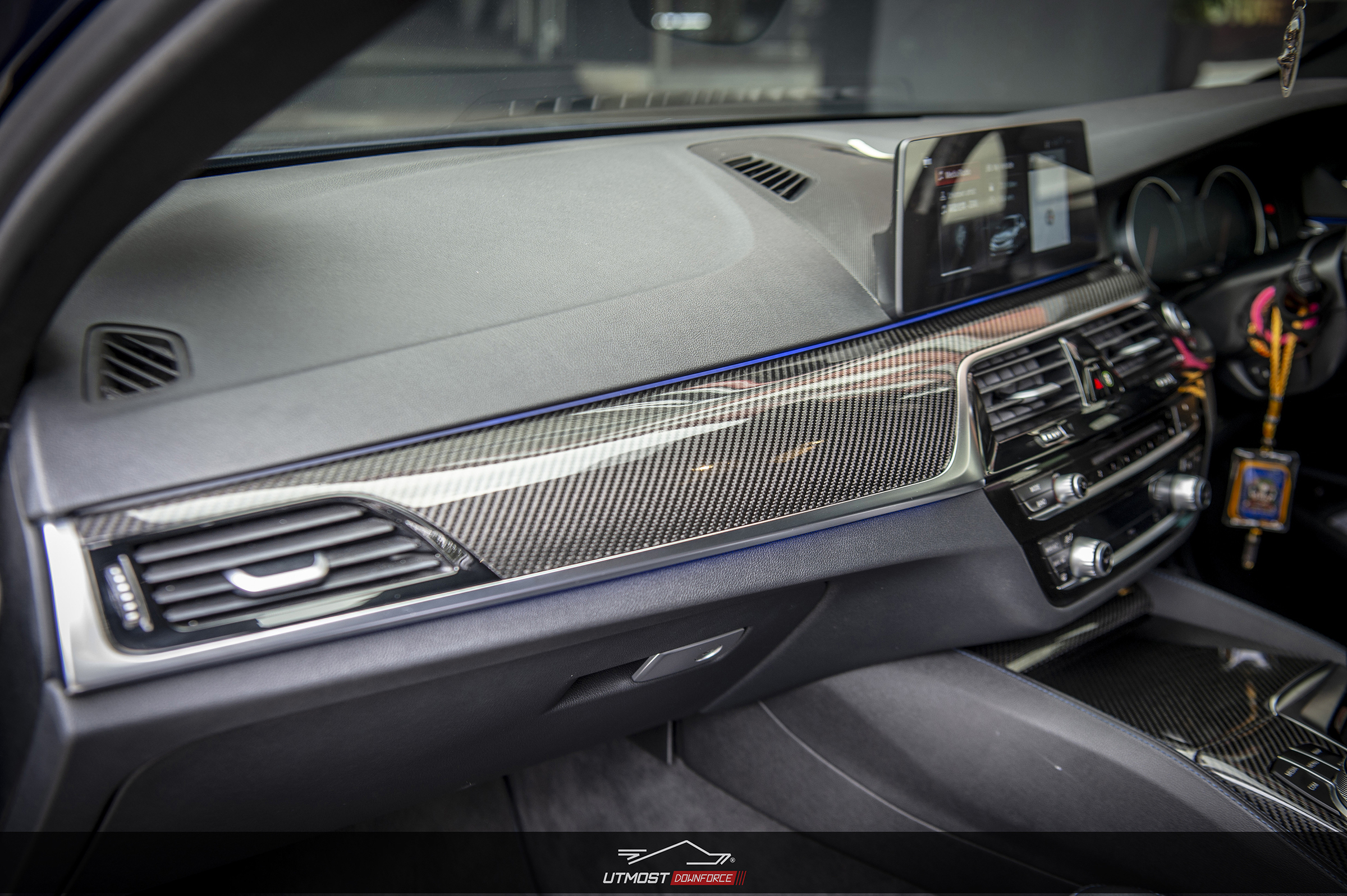 Dekorative Abdeckung Für BMW G30 Parkbremse Taste - Silber Aufkleber Innenraum