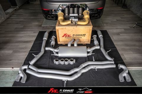 Porsche 9Y3 Cayenne Coupe FI Exhaust Catless Downpipe (OPF