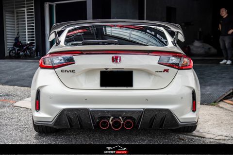 Honda FL5 Type R | AIM Design | Rear Diffuser | Dry Carbon – Utmost ...