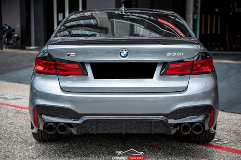 BMW G30 5 Series | OT Design | Rear Splitters | Carbon – Utmost ...
