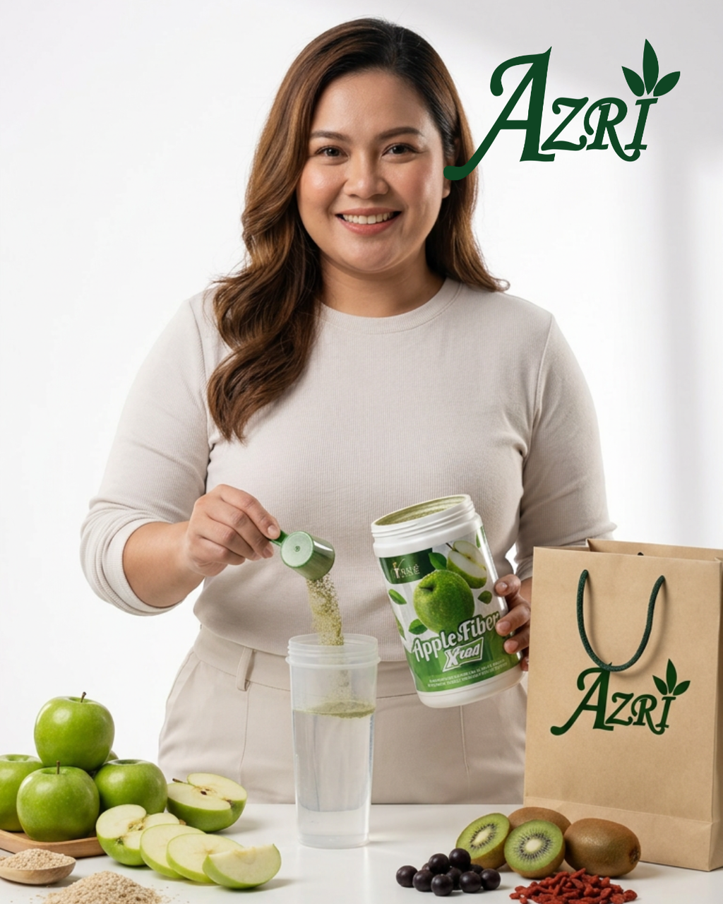VASIA APPLE FIBRE 400G