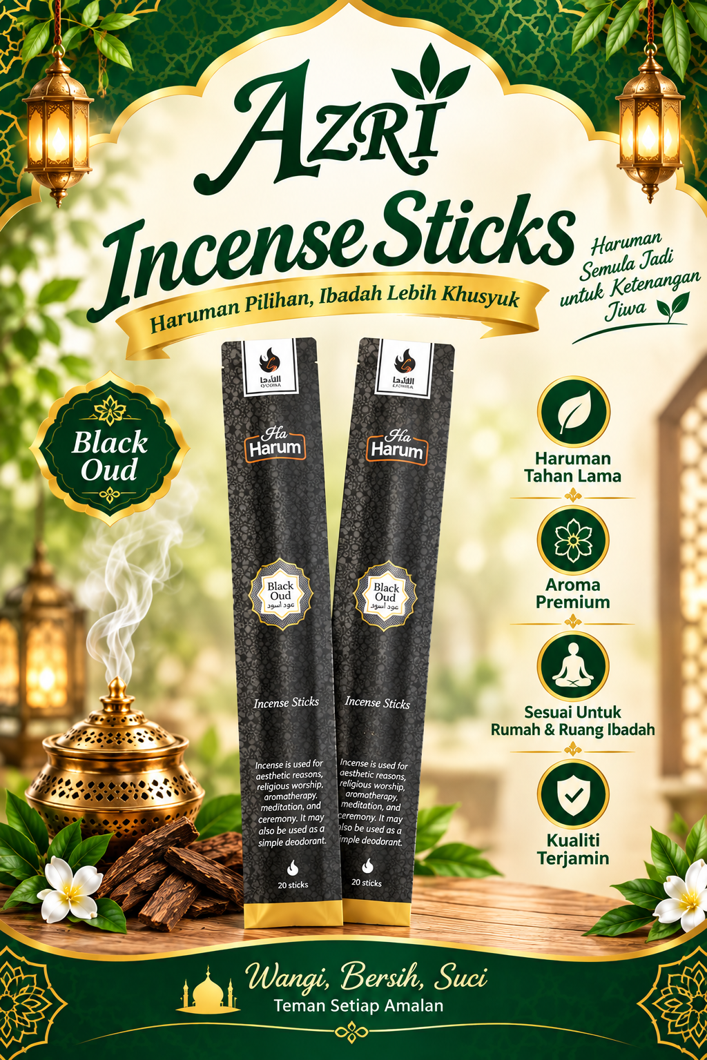 STICK BLACK OUD
