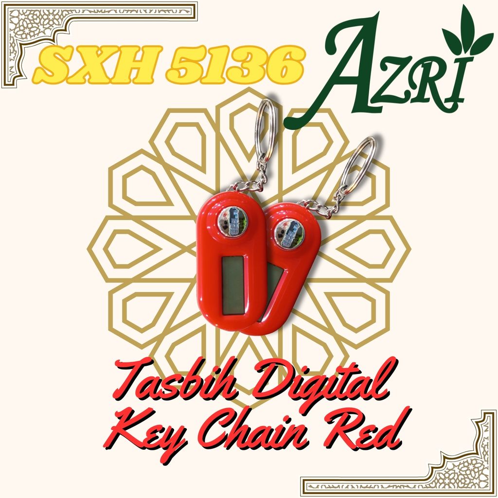 Tasbih_Digital_Key_Chain_601_Red
