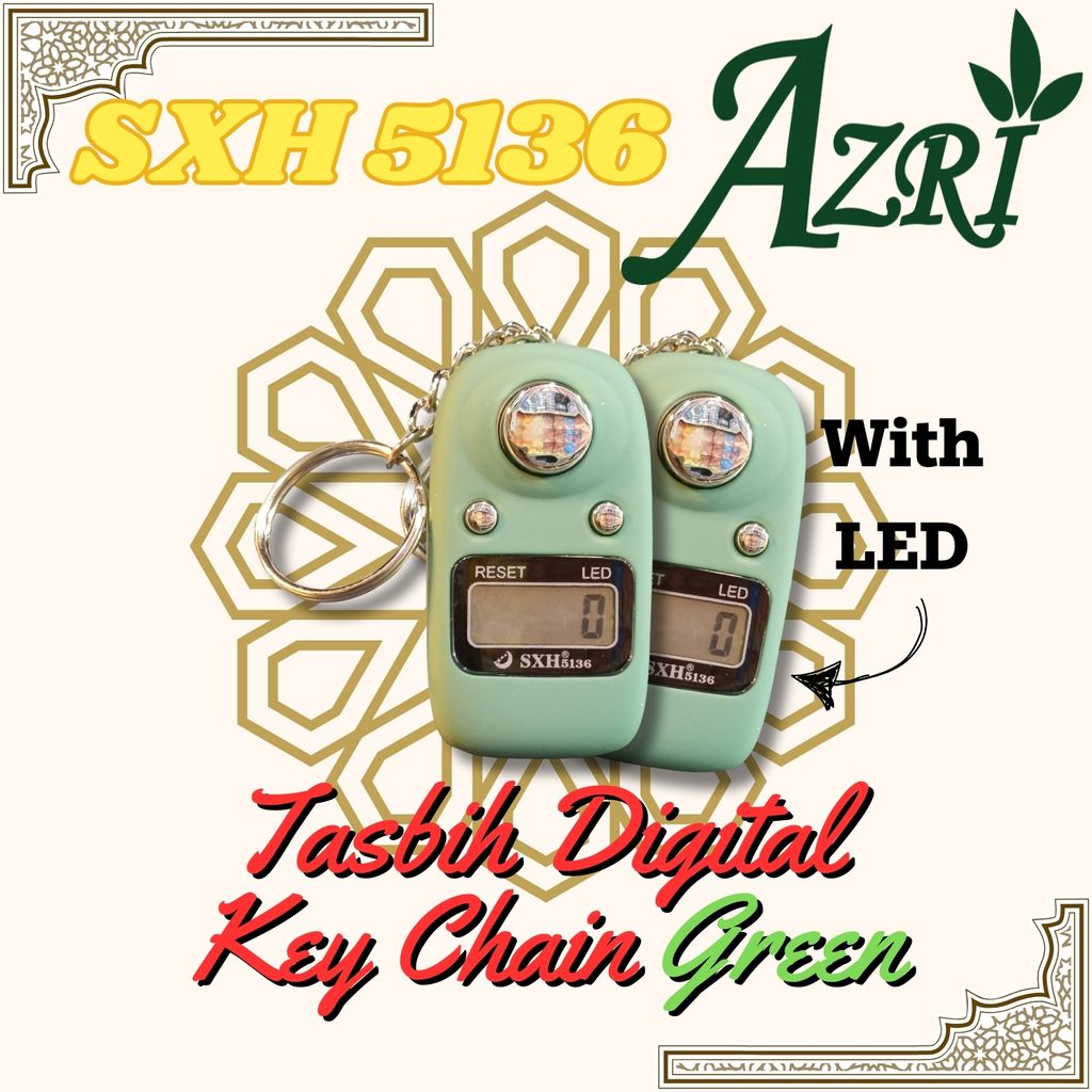 Tasbih_Digital_Key_Chain_602_Green