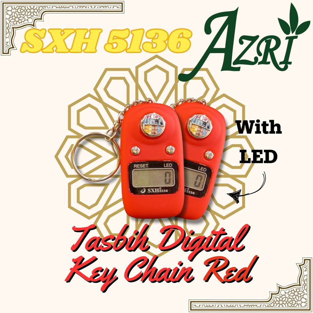 Tasbih_Digital_Key_Chain_602_Red