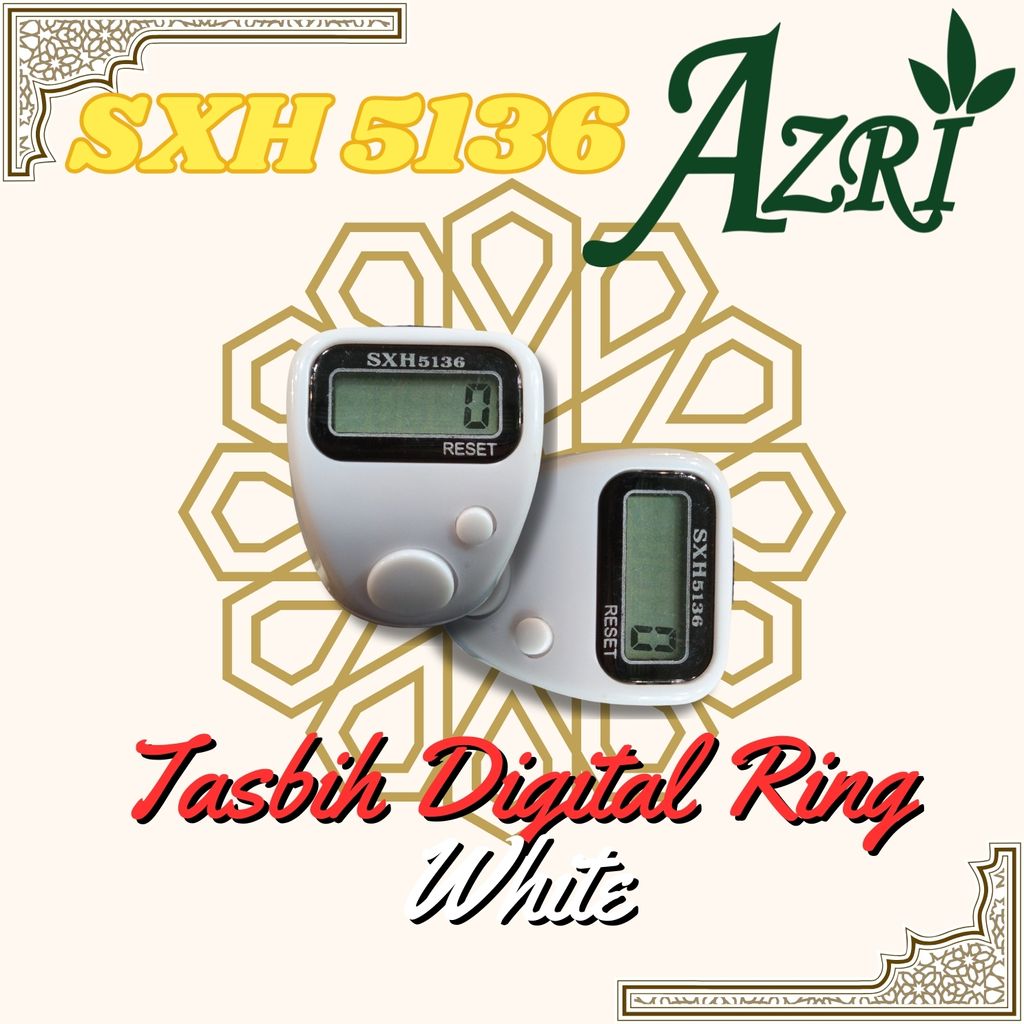 Tasbih_Digital_Ring_505_White