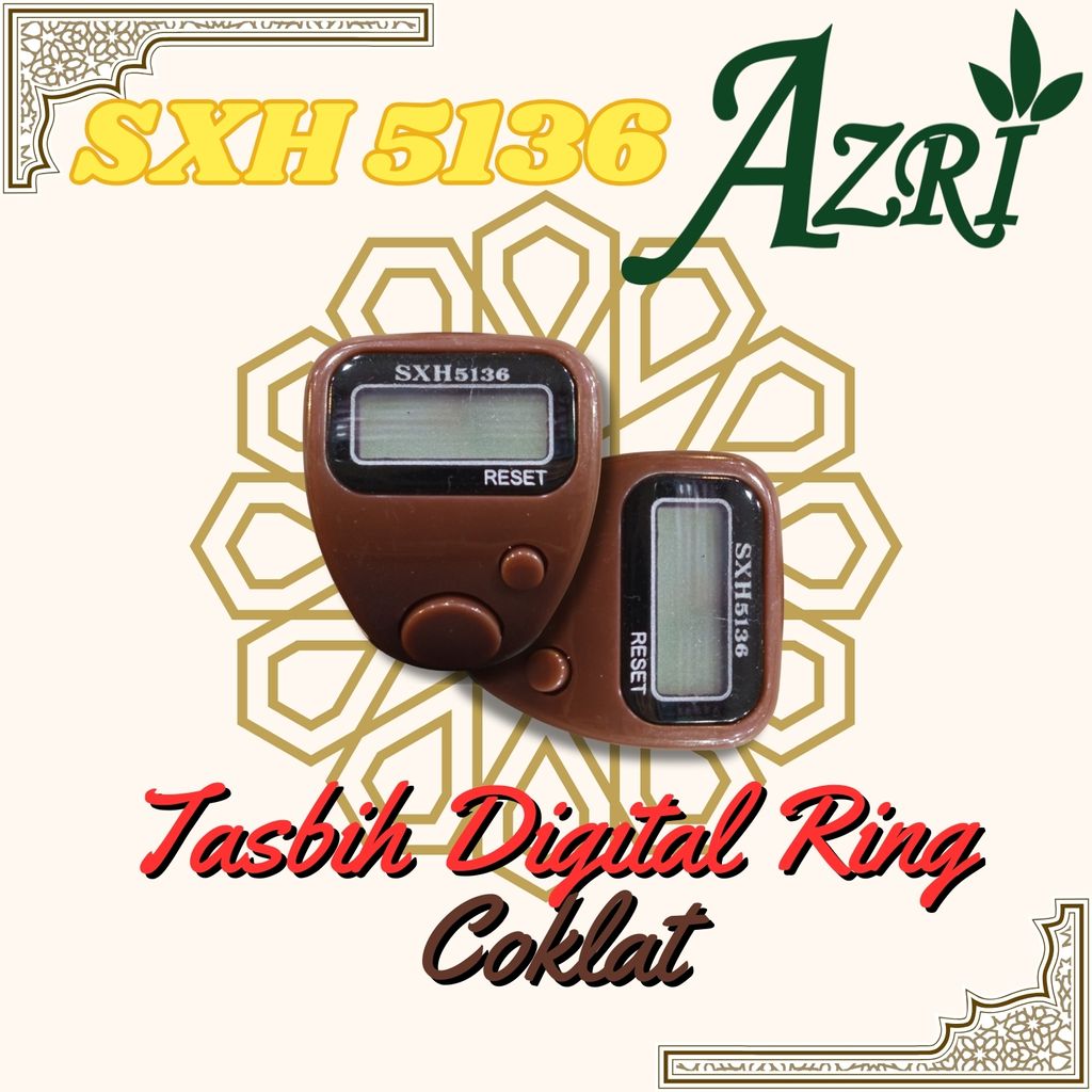 Tasbih_Digital_Ring_505_Coklat