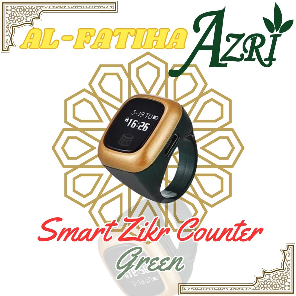 Al_Fatiha_Smart_Zikr_Counter_Green