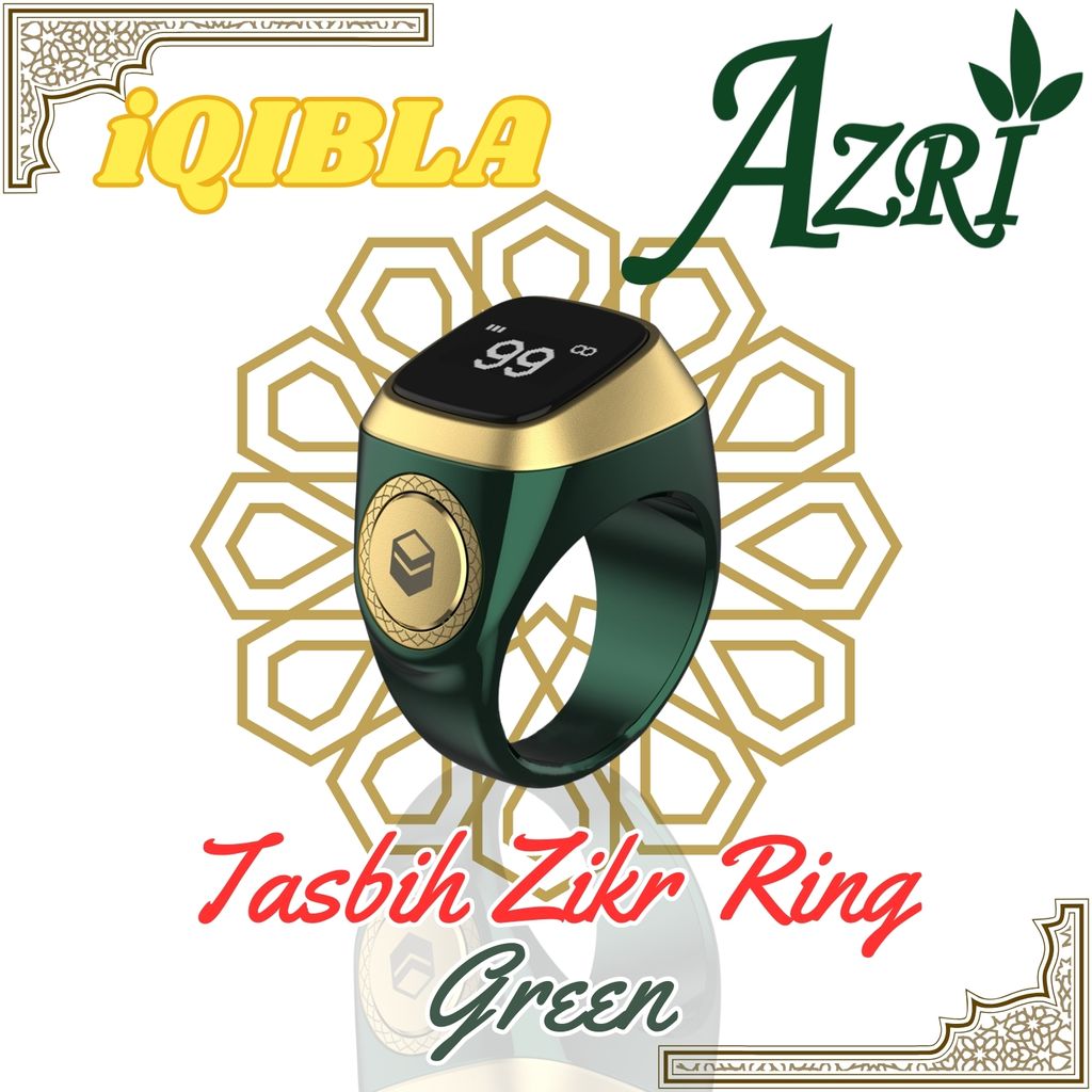 iQibla_Tasbih_Zikr_Ring_Green