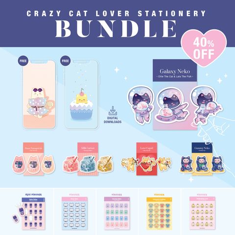 Bundle Sales_Cat Lover Sticker Series-01