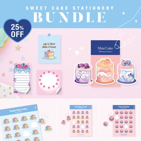 Bundle Sales_Sweet Cake Stationery Set-01