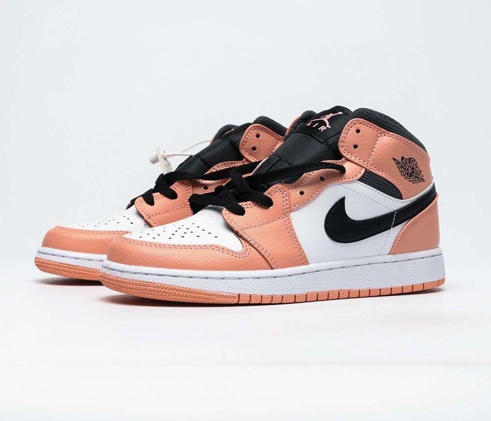 Nike Air Jordan 1 Mid Pink Quartz – shopwith.styleee