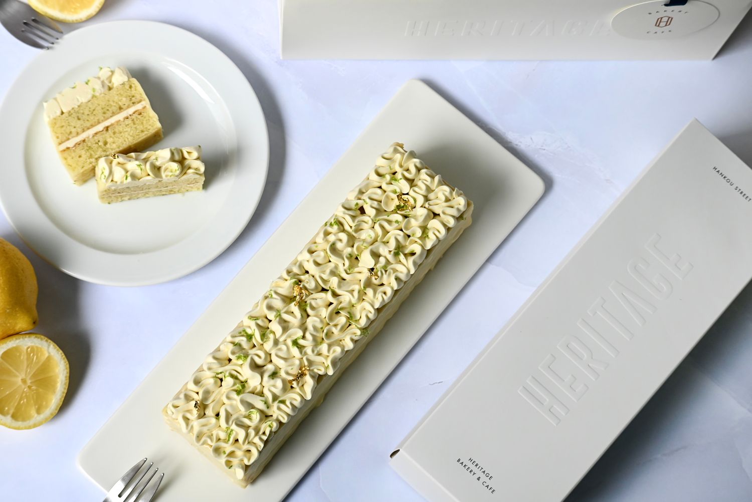 Heritage Bakery & Cafe | 檸檬萬壽菊蛋糕 