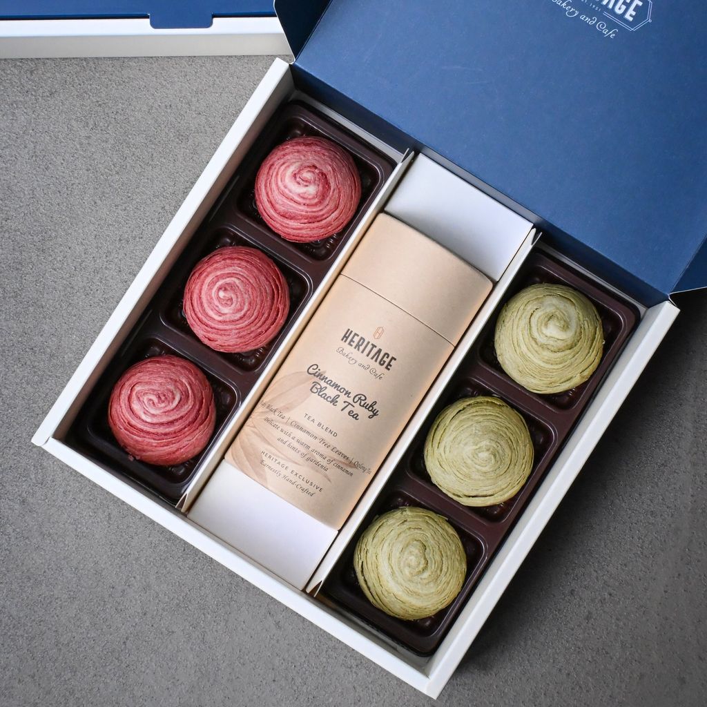 EZ Tea Gift Box2 Moon Festival Pastry