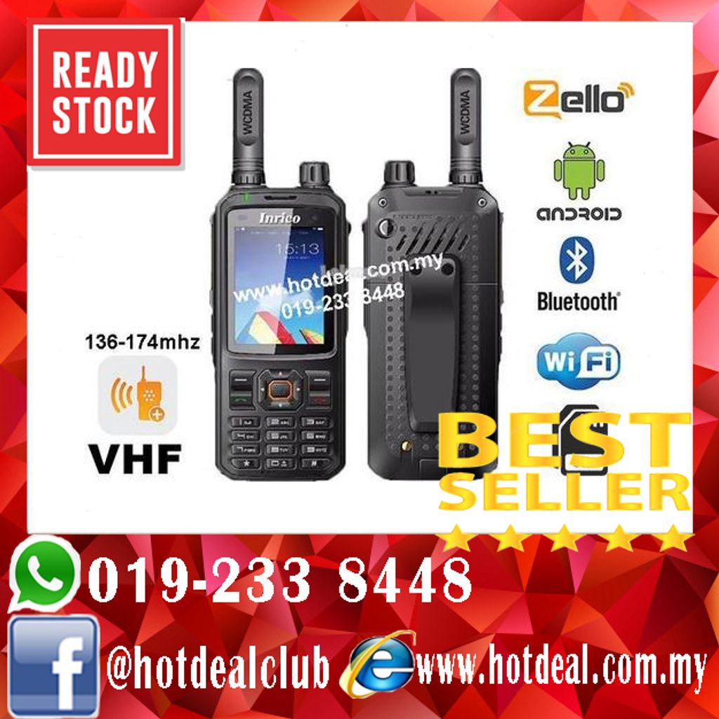 Walkie Talkie Inrico t298S zello VHF Phone – Hotdeal Store