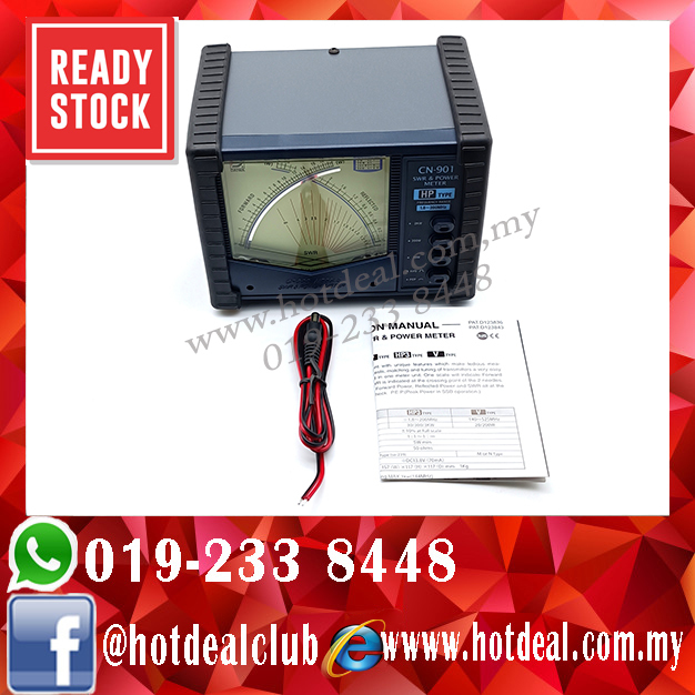 Daiwa CN 901HP Cross Needle SWR & Power Meter – Hotdeal Store Daiwa CN 901HP Cross Needle SWR & Power Meter – Hotdeal Store