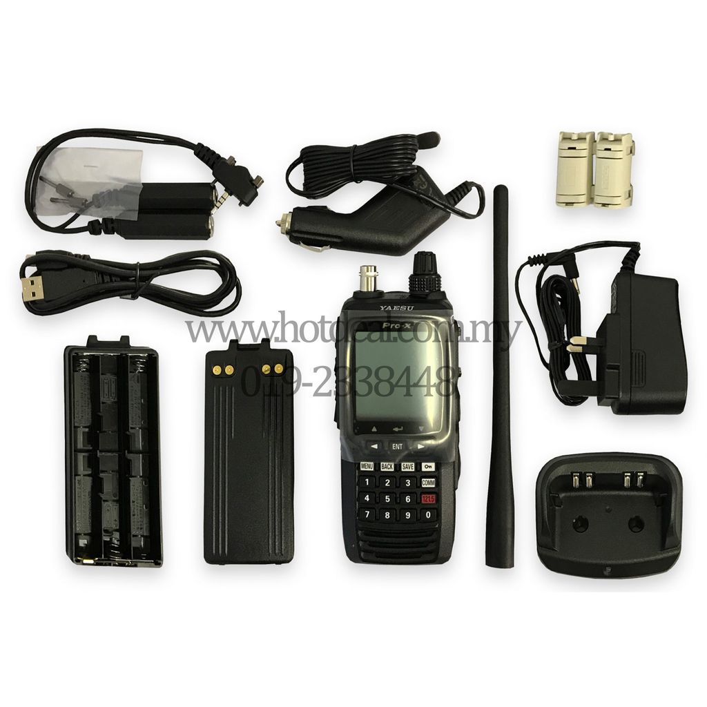 Walkie talkie Yaesu FTA 550L 8.33kHz Airband Transceiver – Hotdeal Store