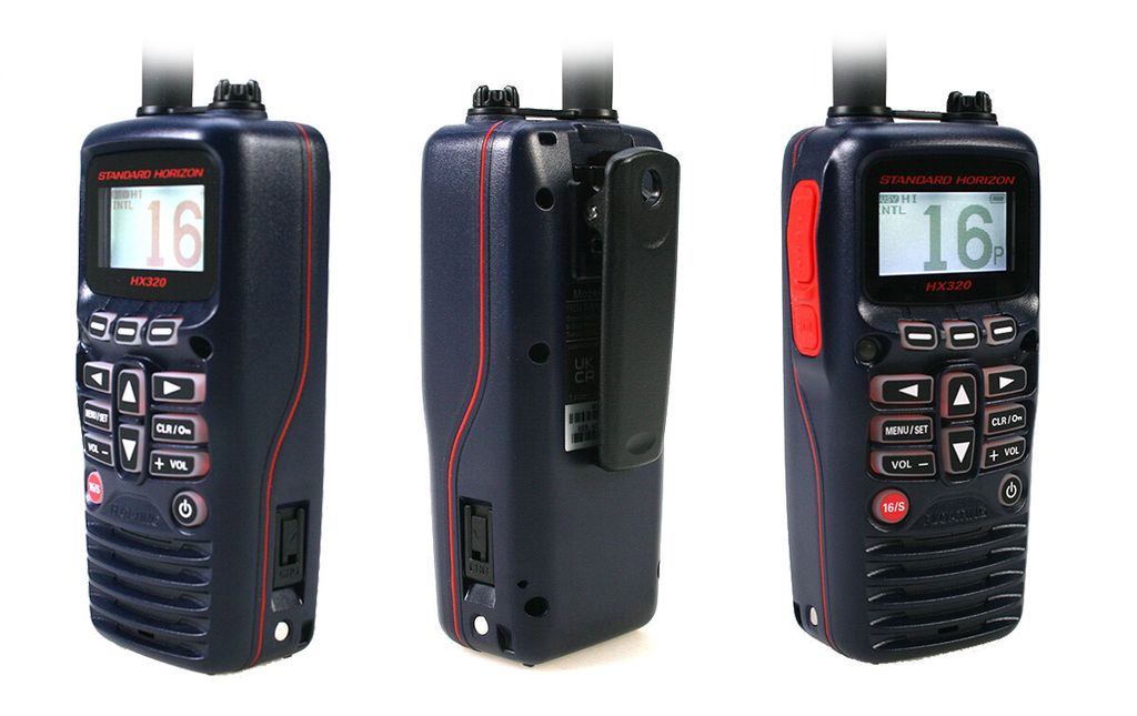 Standard Horizon HX320 Handheld VHF 6W, Bluetooth, USB Charge (5)
