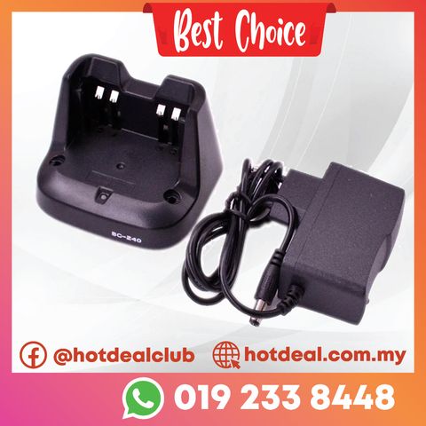 Desktop charger with adaptor ic v90