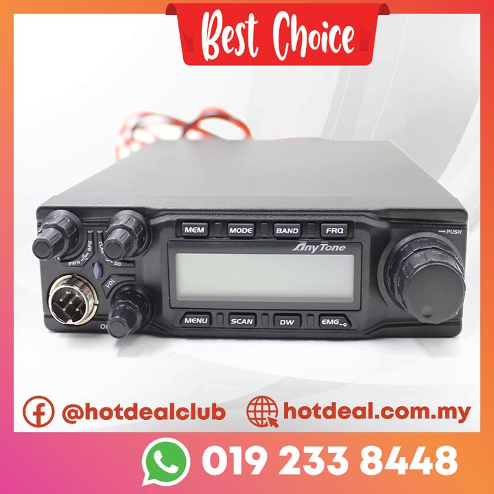 Anytone at6666 10meter band 60watt radio Mobile rig