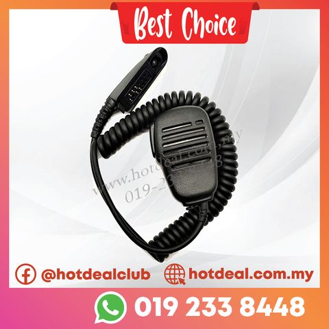 PTT palm Mic M4 GP328 Earphone