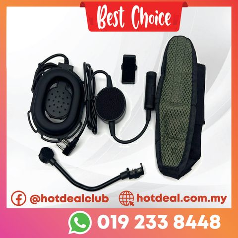 ptt tactial headset with shopee frame