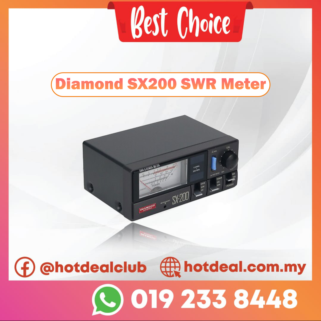 SWR meter Diamond SX200 – Hotdeal Store