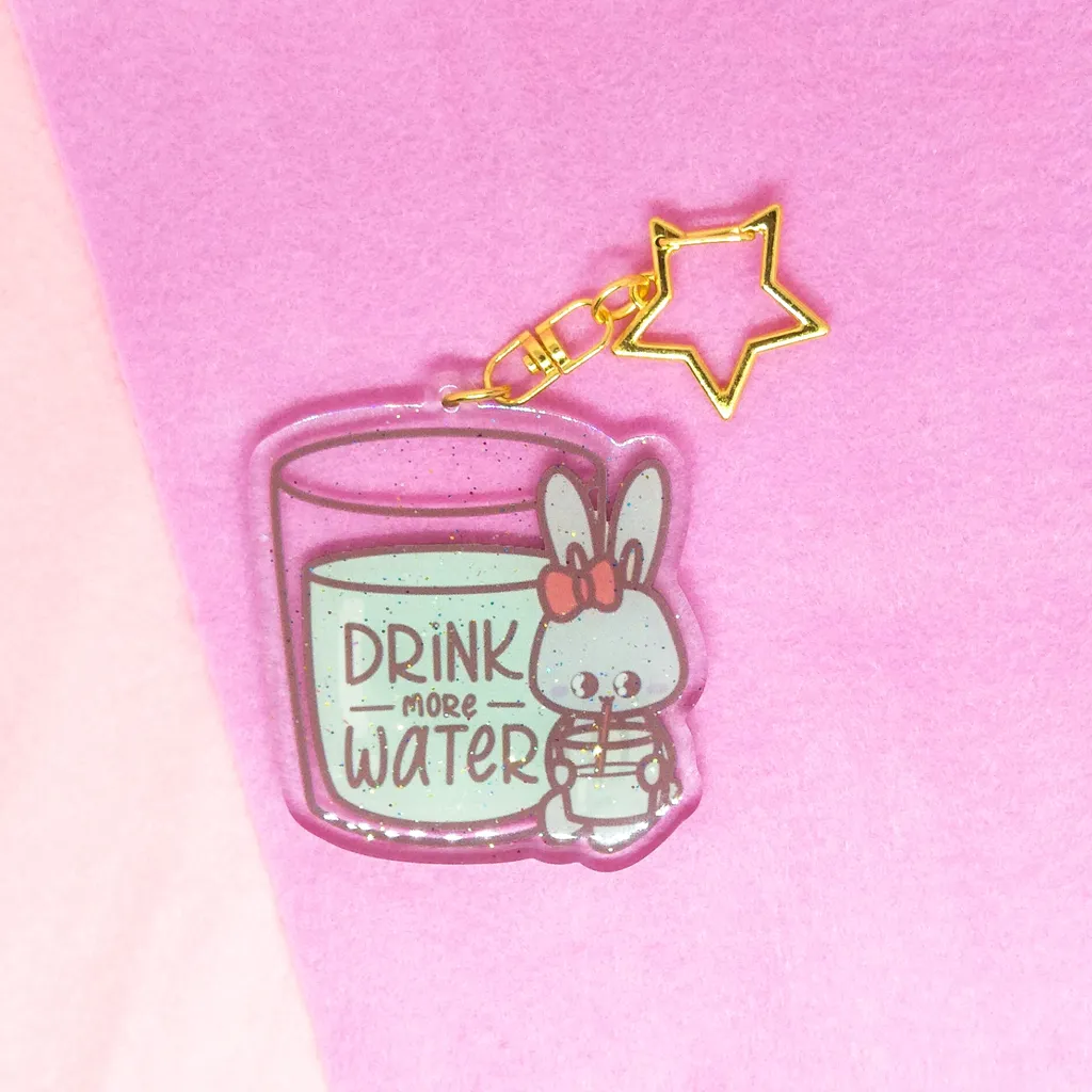 Drink More Water Acrylic Keychain.jpg
