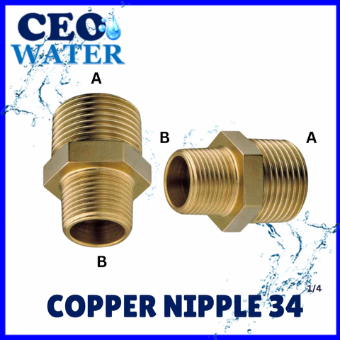 CORRECTION copper nipple TEMPLATE