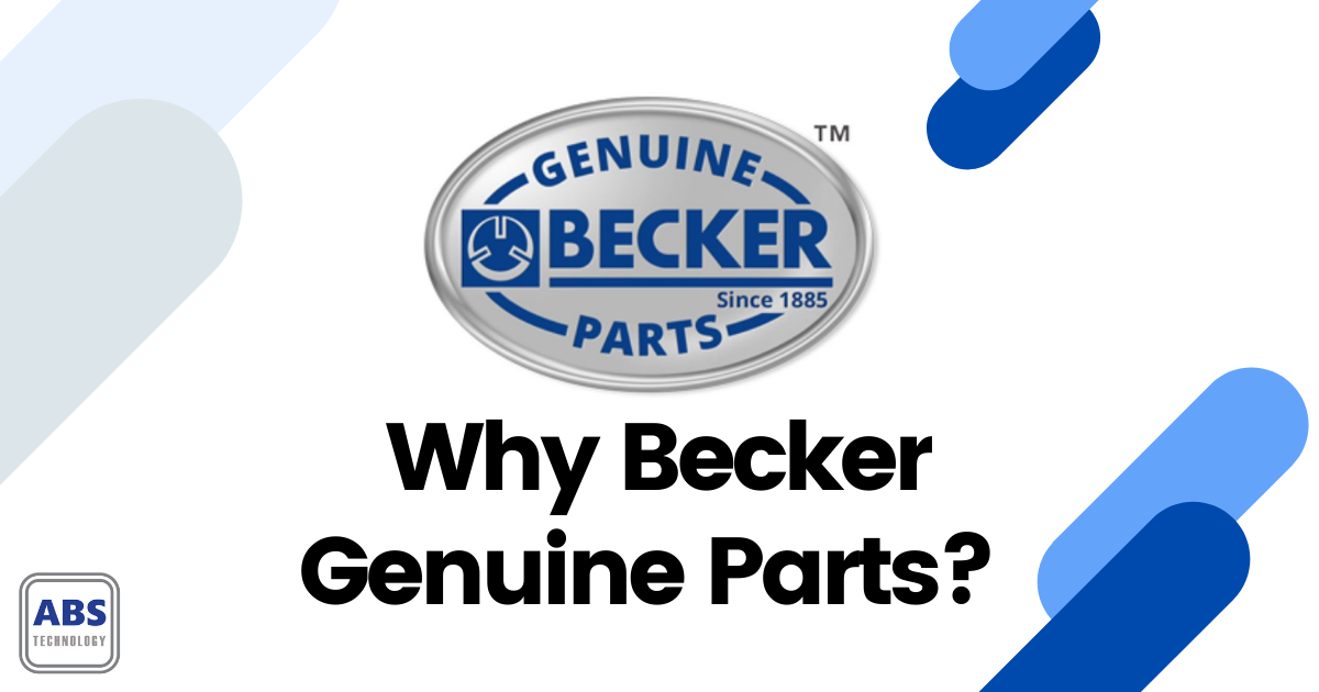 Why Choose Becker Genuine Parts?