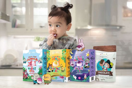 Freeze Dried Yoghurt Series | Hanya Studio