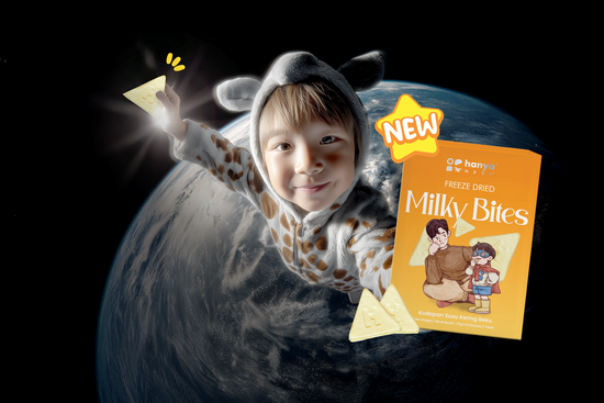 Freeze Dried Milky Bites | Hanya Studio