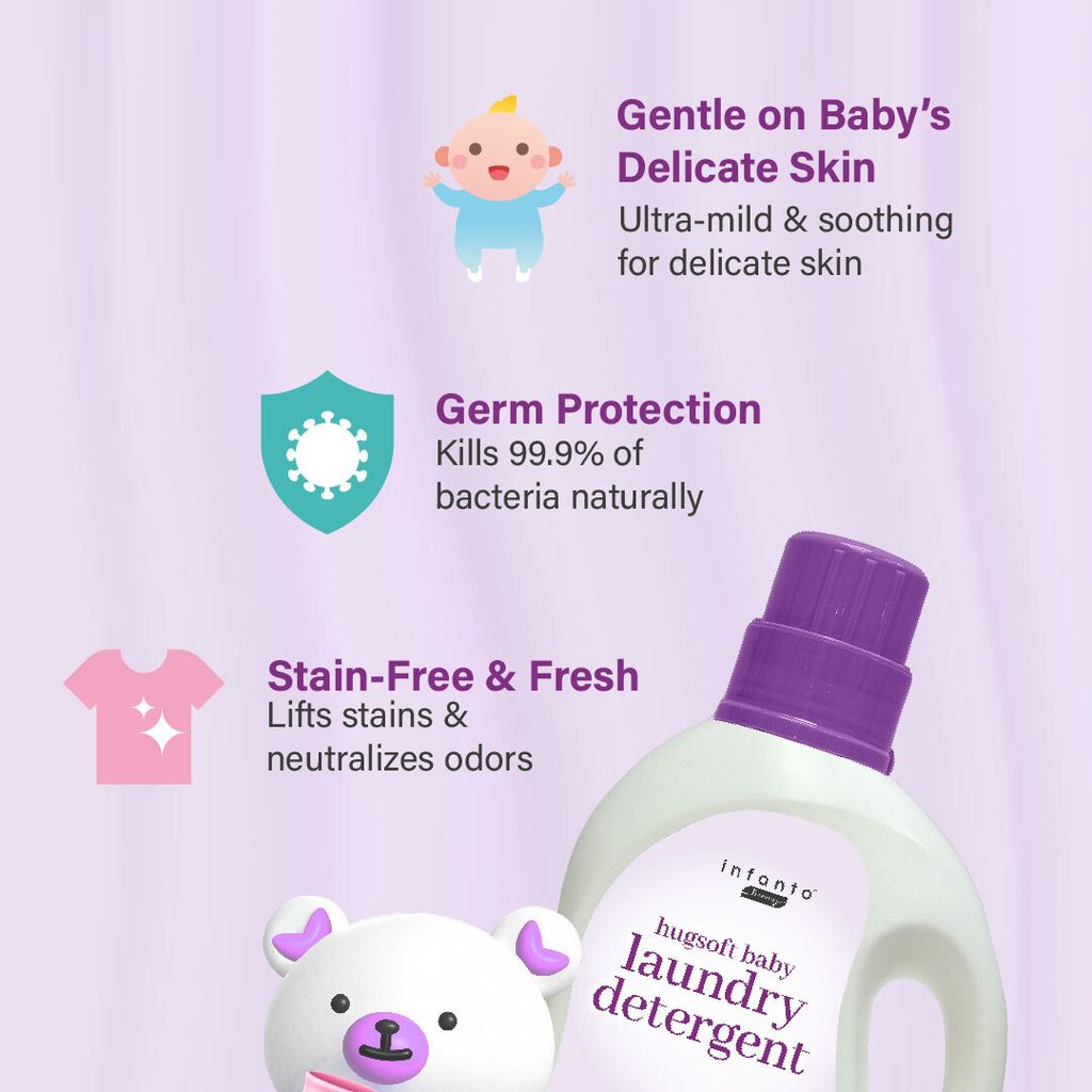 HugSoft Baby Laundry Detergent - POSM - V2-03
