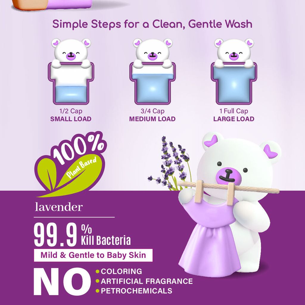 HugSoft Baby Laundry Detergent - POSM - V2-05