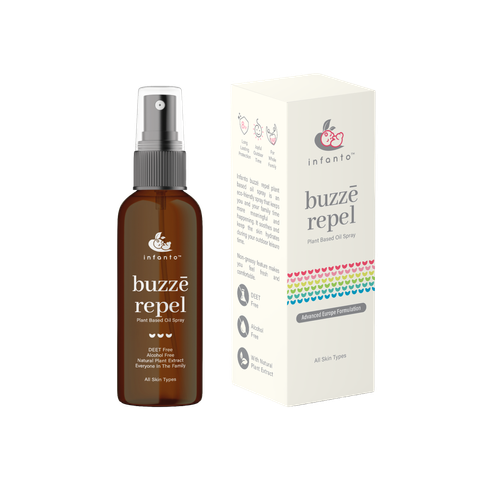Buzze Repel - Bottle 100ml + Box