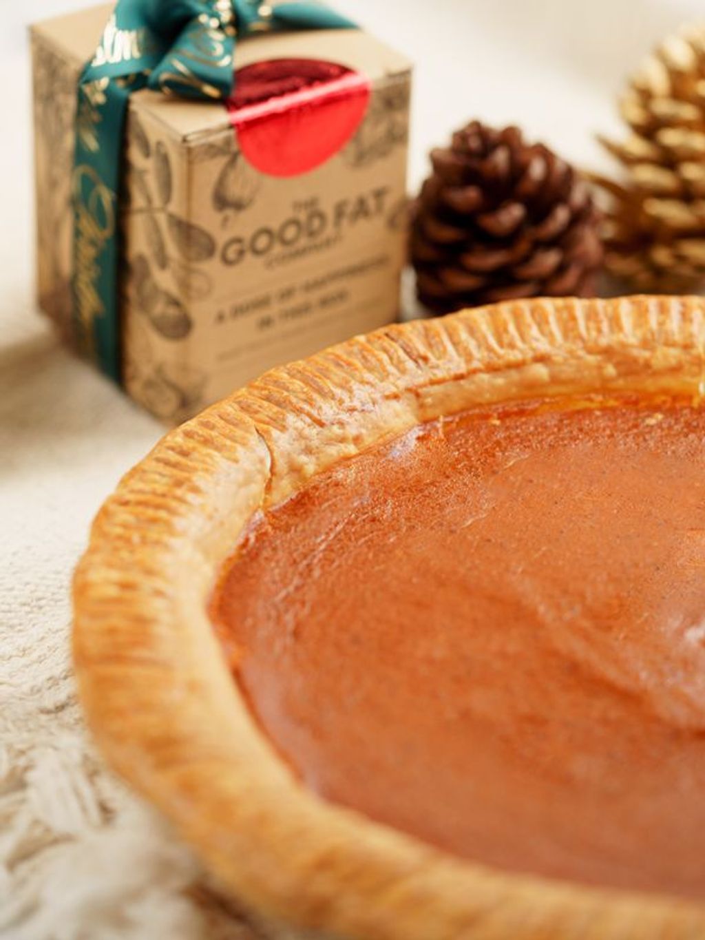 Almond Butter Pumpkin Pie