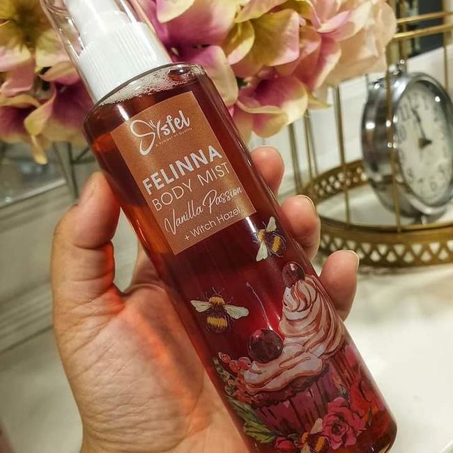 Sysfel Felinna Body Mist |  - 🧡Vanilla Passion