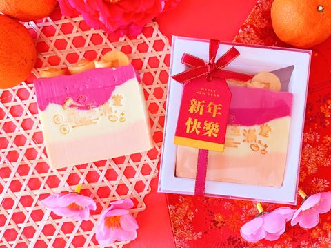 CNY Gold Coin Cake Handmade soap