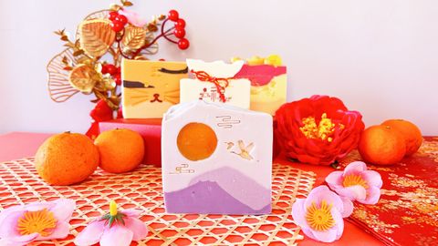 Lucky Purple Chizuru CNY Handmade soap