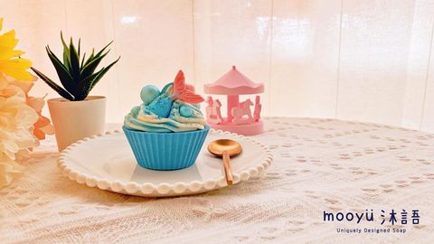 Personalized Under the Sea Cupcake Handmade Soap 海洋杯子蛋糕手工皂