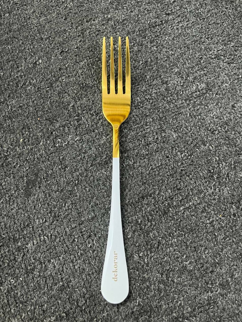 Arya White Gold Flatware – DECORATIQ