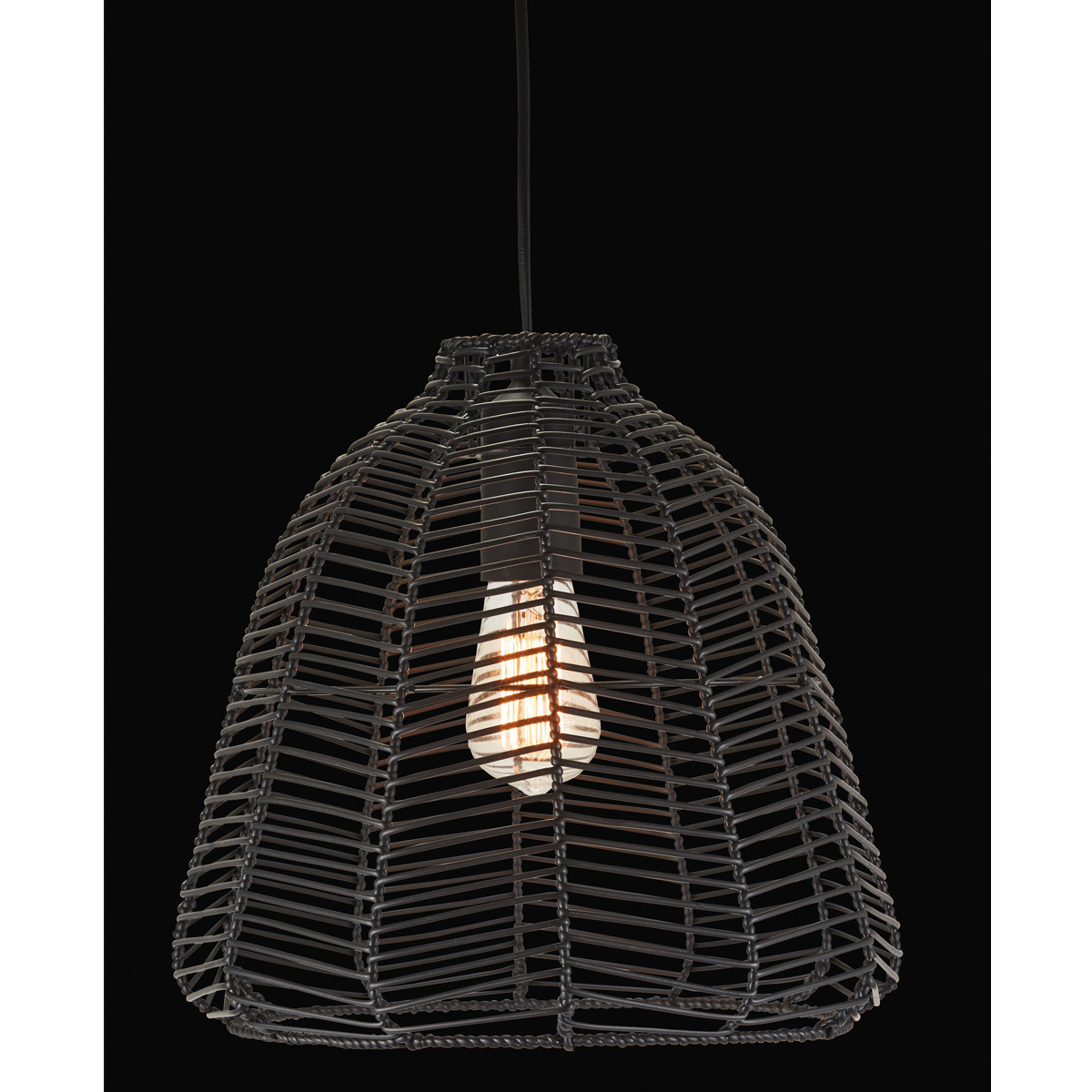 CLEARANCE Anko Clip On Pendant Shade Black