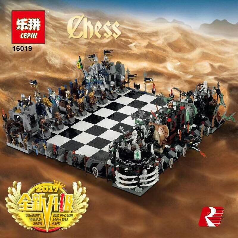 Lepin 16019 (852293) Castle Giant Chess Set – Magnifizio Bricks